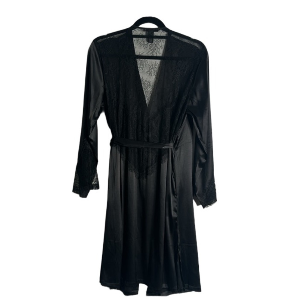 Victoria secret satin lace robes size medium large